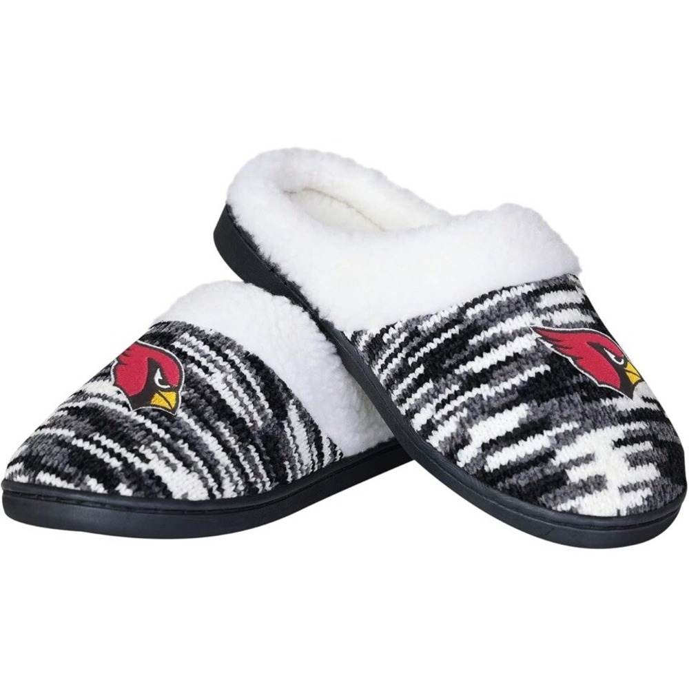 Arizona Cardinals‎ Sherpa Lined Colorblend Cup Sole slippers Womens Large (9/10)